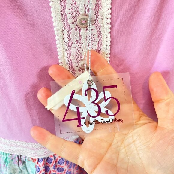 NEW Matilda Jane 435 Hello Lovely Beach‎ Day Dress- Size 10 - Picture 4 of 6